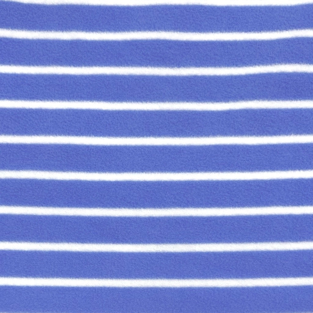 Stripes Anti Pill Polar Fleece Fabric - Pound Fabrics