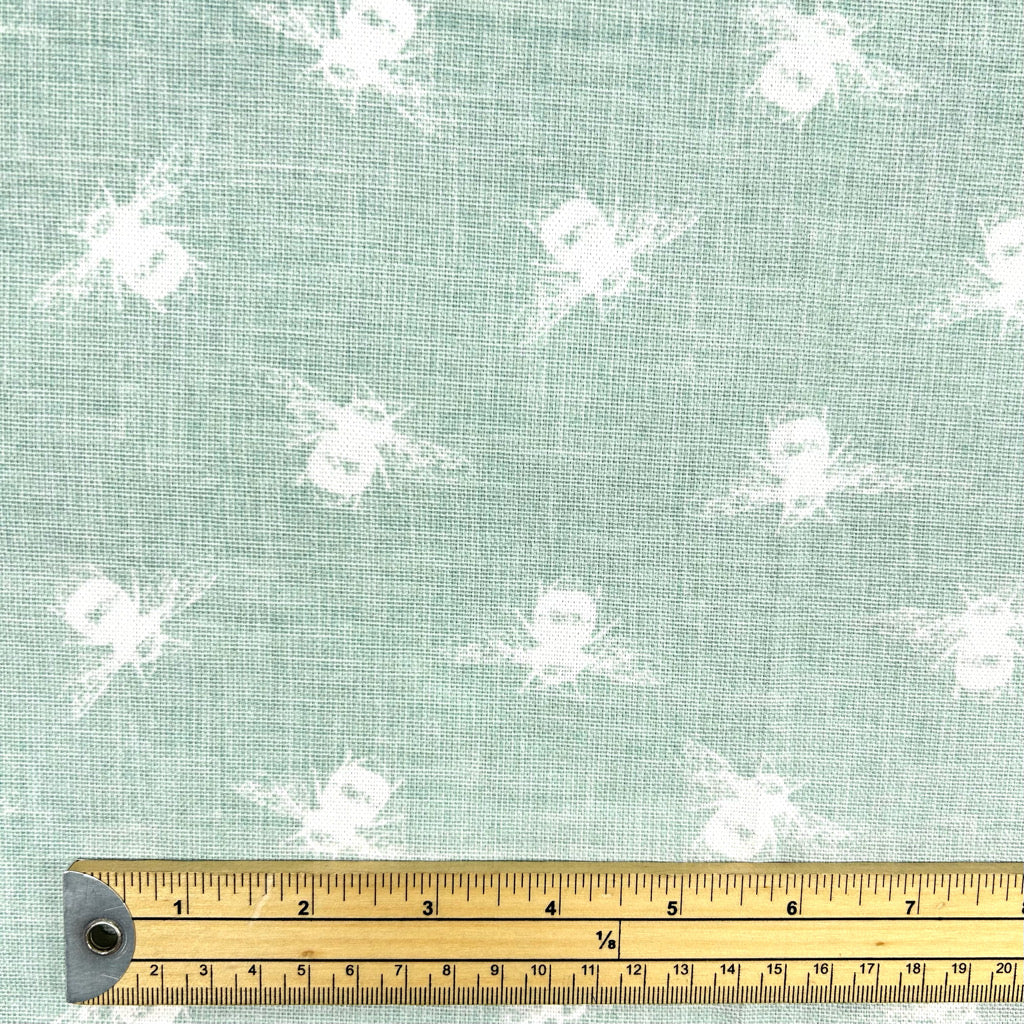 Soft Bees Cotton Furnishing Fabric