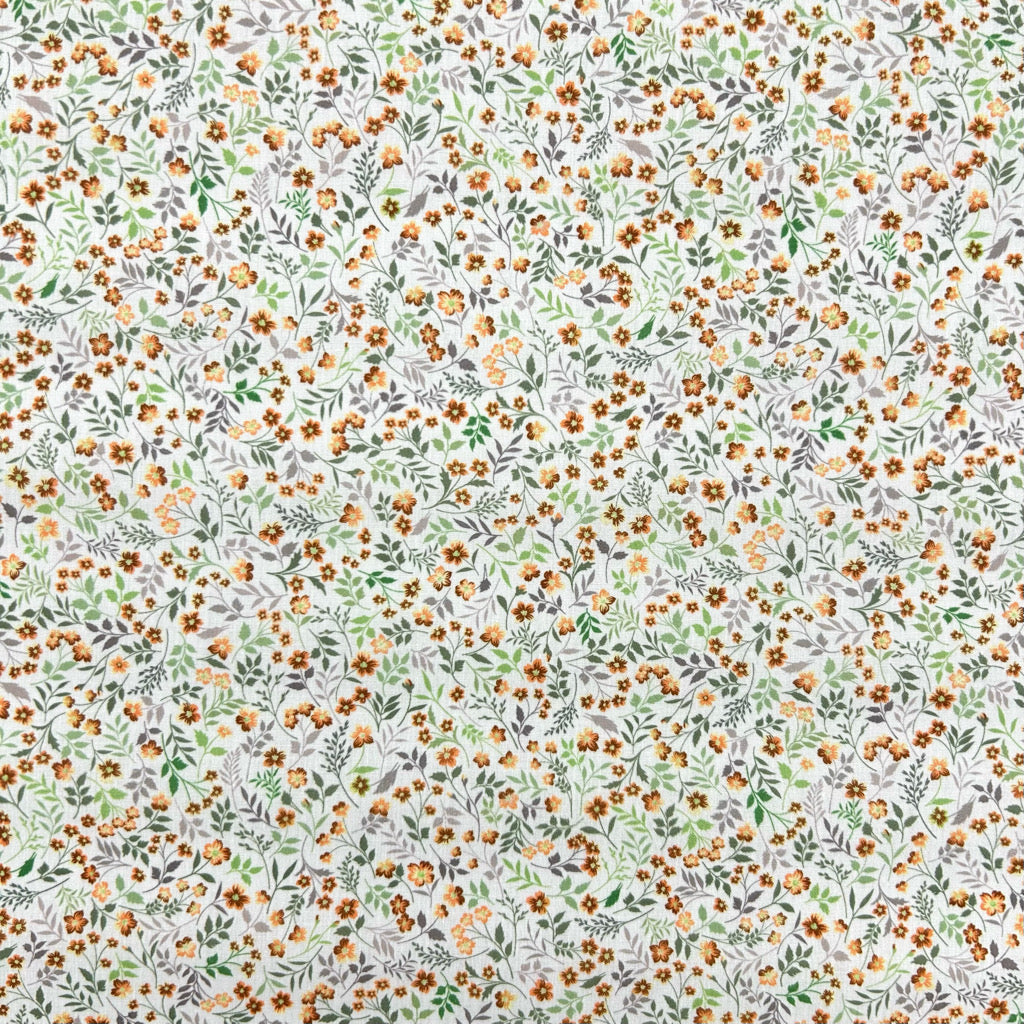 Autumn Trail Polycotton Fabric