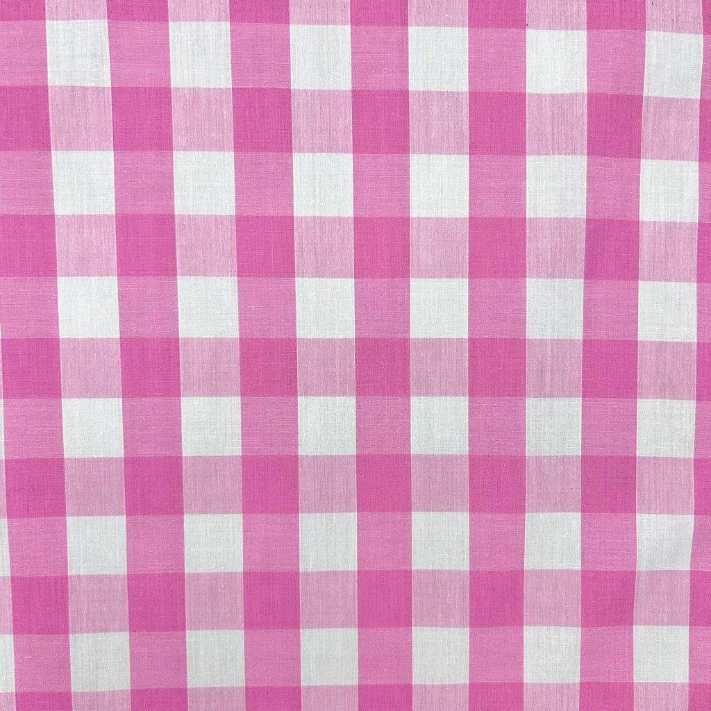 Special Offer Large Gingham Polycotton Fabric