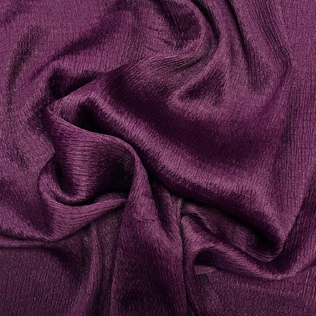 Purple Textured Satin Fabric – Pound Fabrics