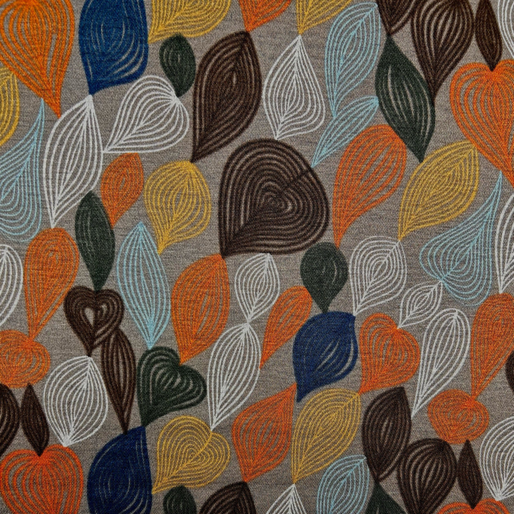 Vivid Vines Digital Modal-Touch Jersey Fabric