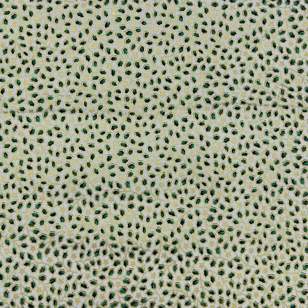 Winter Flourish Christmas Cotton Fabric