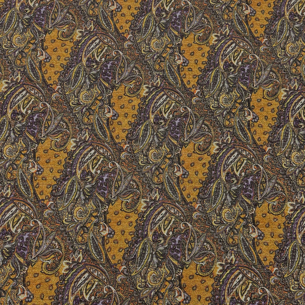 Regal Paisley Premium Knit Jersey Fabric