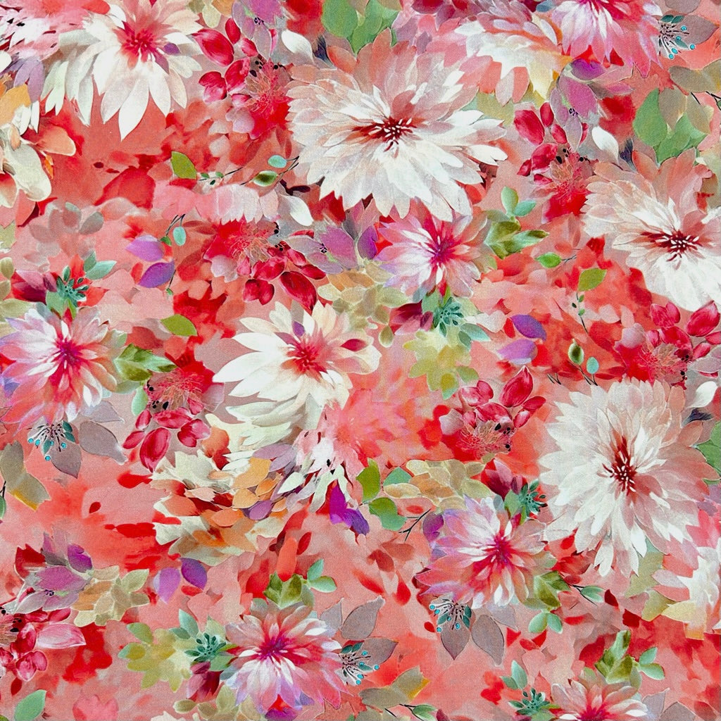 Bloom Symphony Viscose Fabric