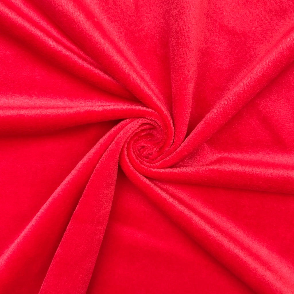 Plain Plush Fleece Fabric