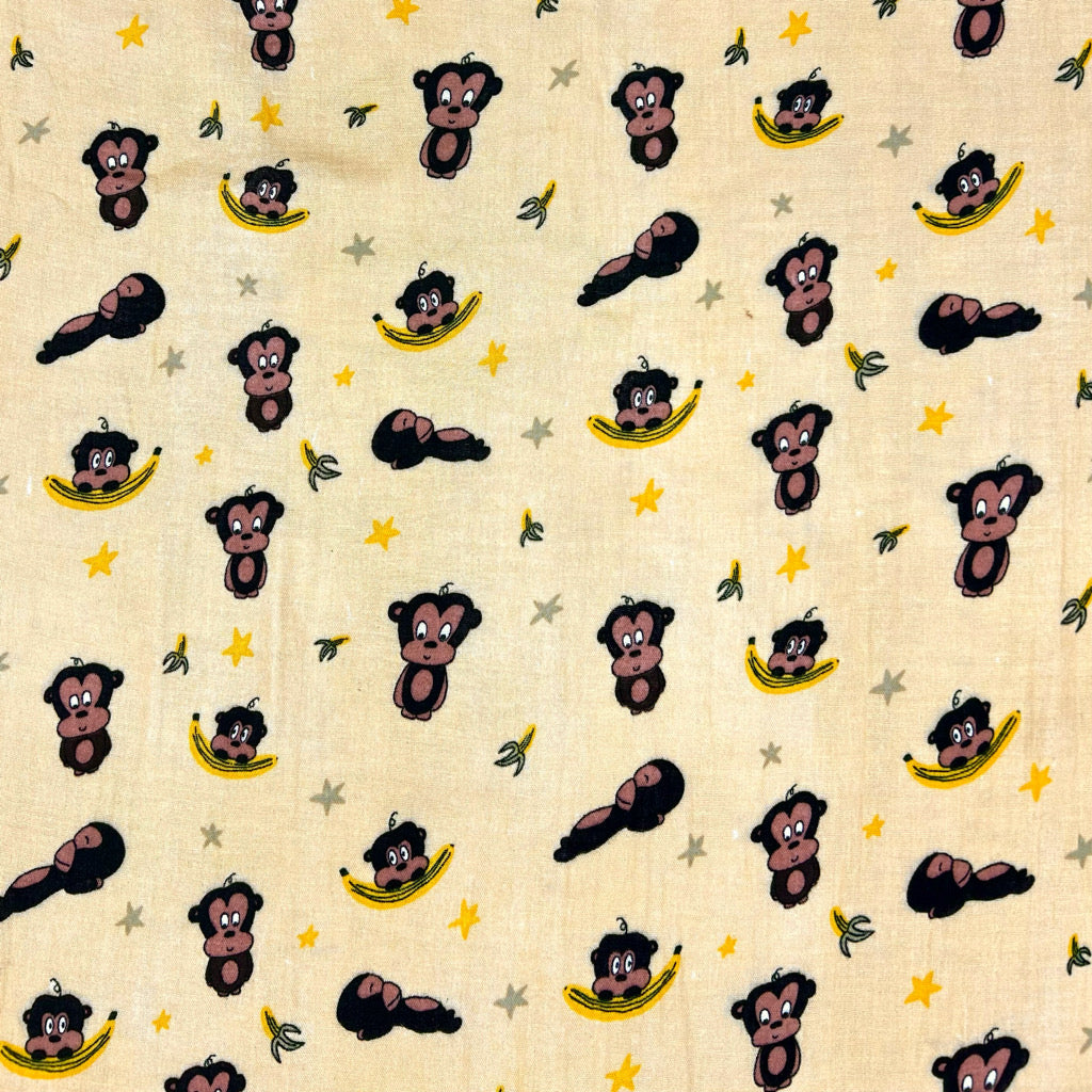 Monkey Magic Double Gauze Fabric