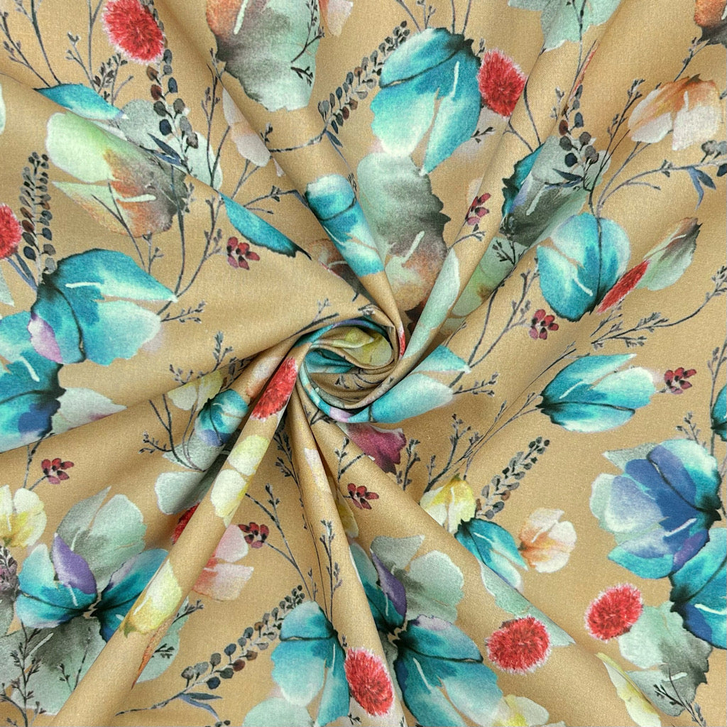 Whimsy Garden Cotton Lawn Fabric