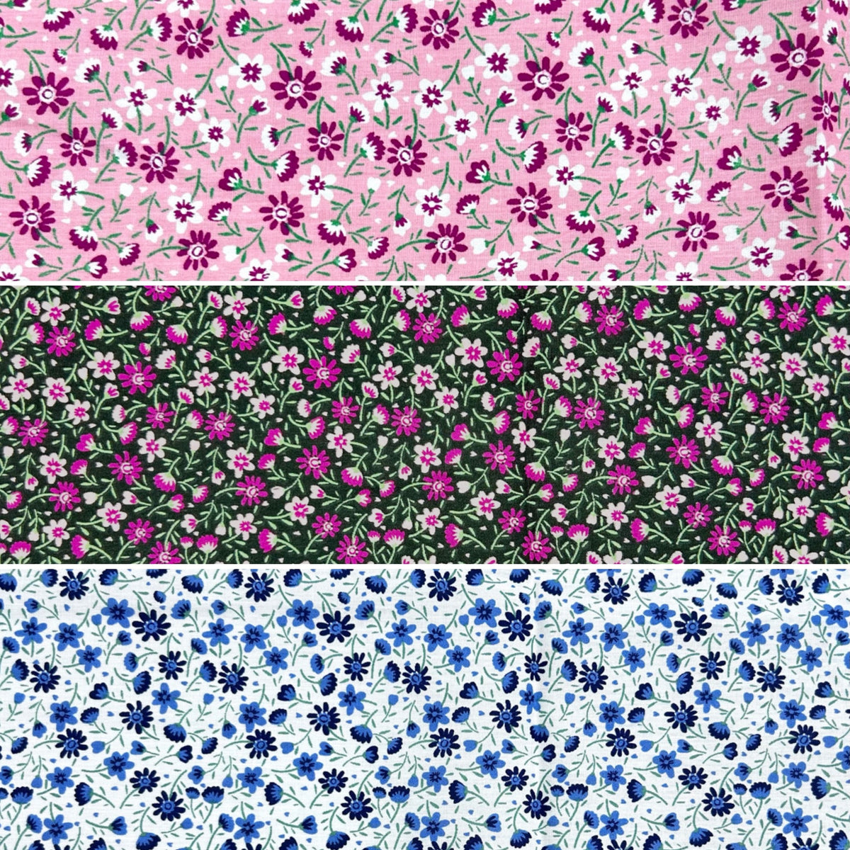 Ditsy Garden Polycotton Fabric - 3m Pre-cut