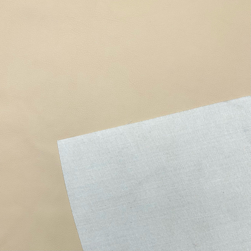 Special Offer Cream Faux Leather Fabric