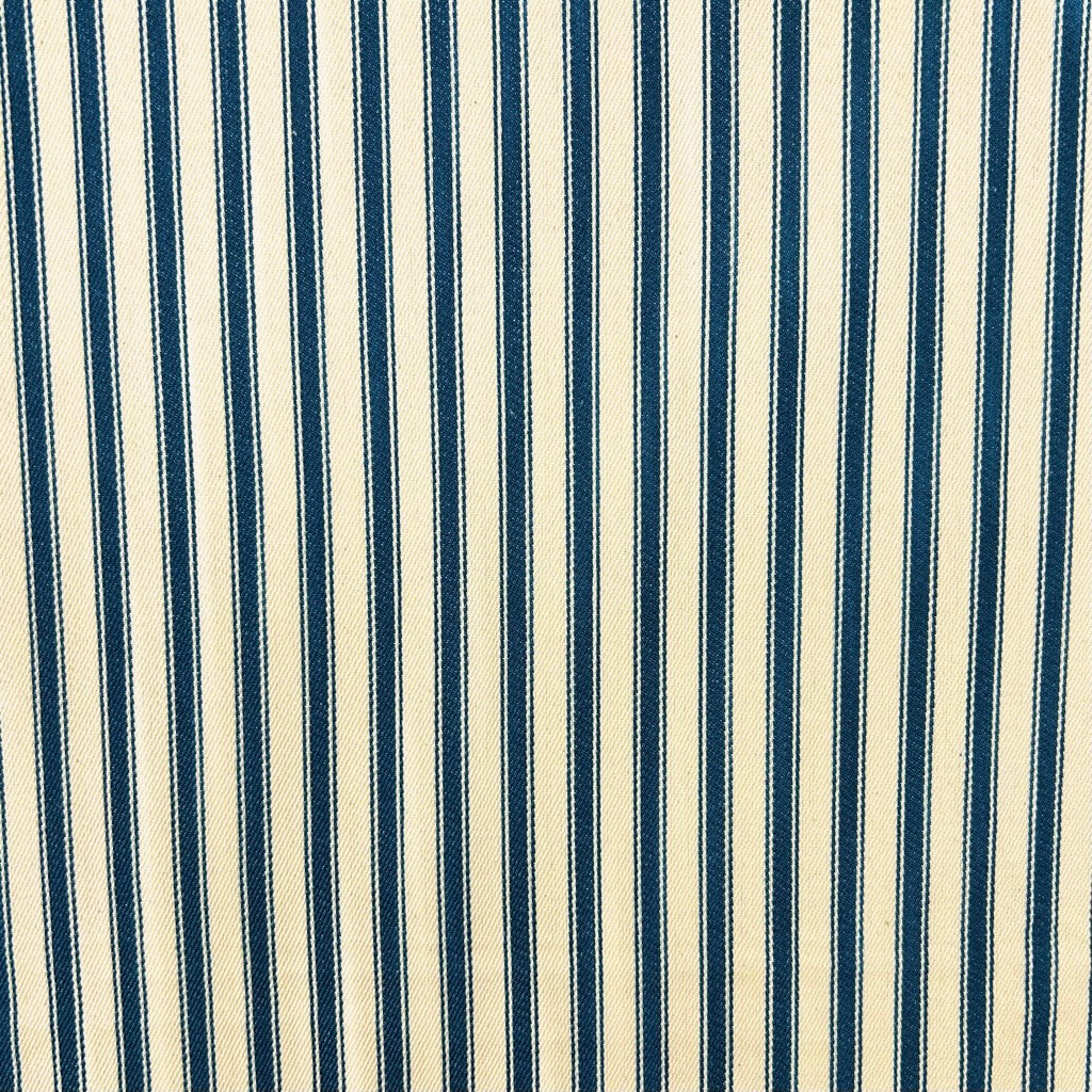 Ticking Stripes Cotton Canvas Fabric
