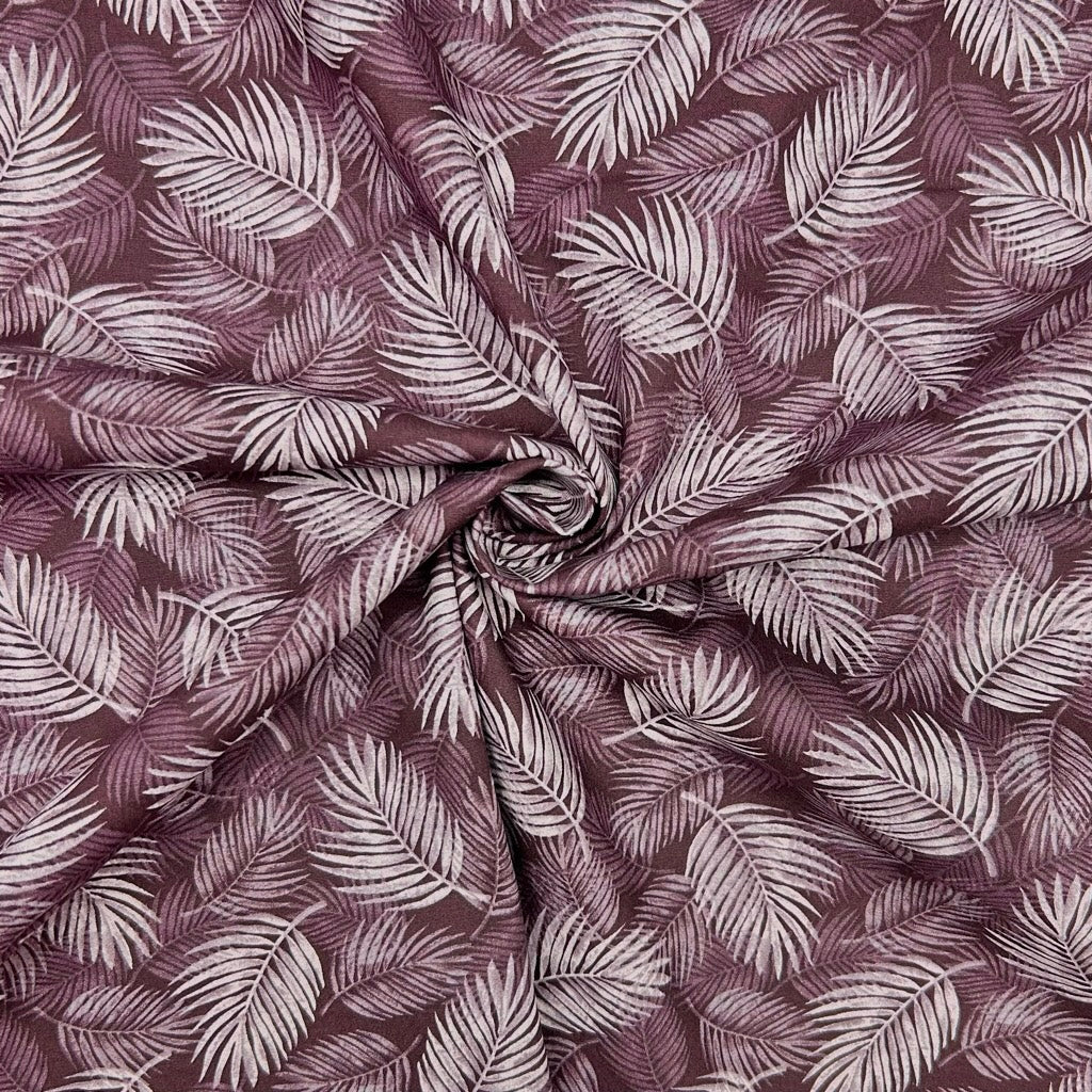 Palm Garden Rose & Hubble Cotton Poplin Fabric