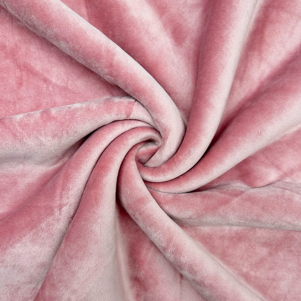 Plain Sherpa Fur Backed Fleece Fabric