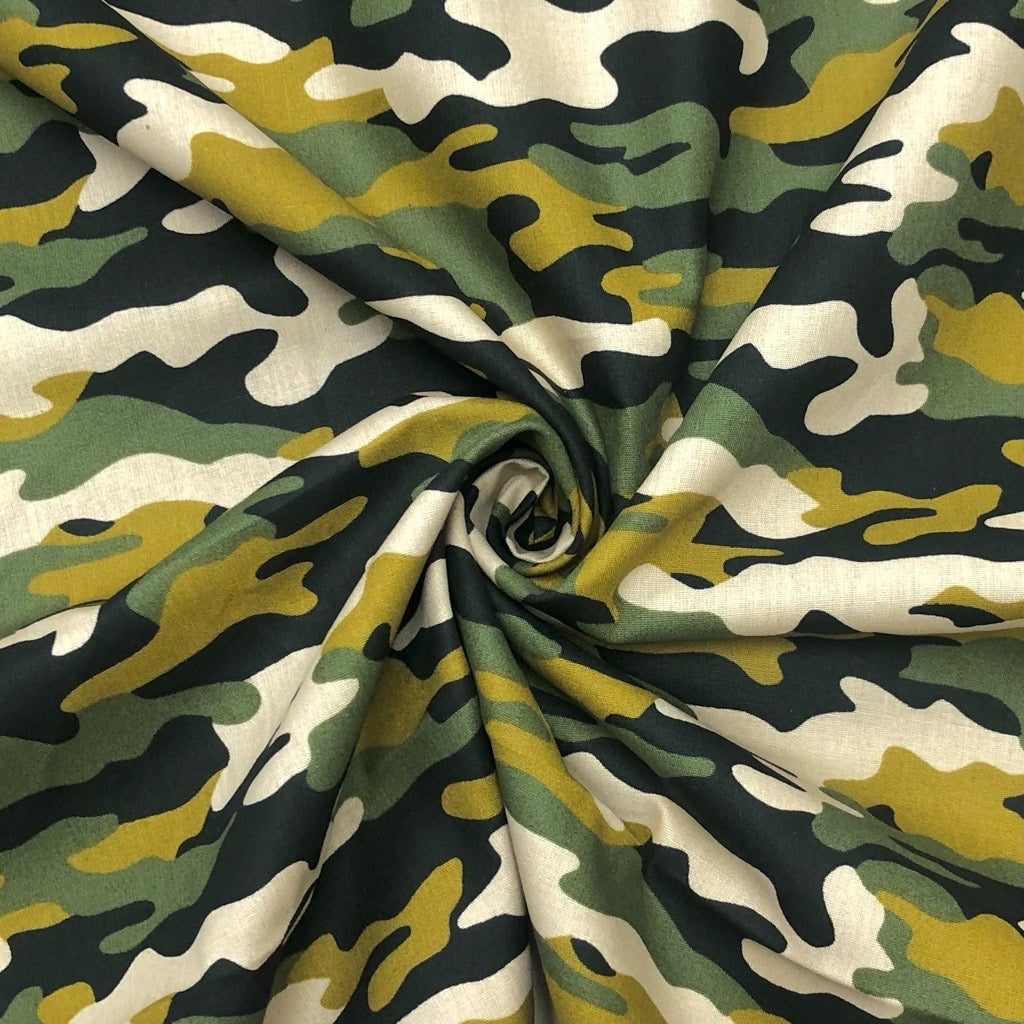 Camouflage Cotton Fabric #2