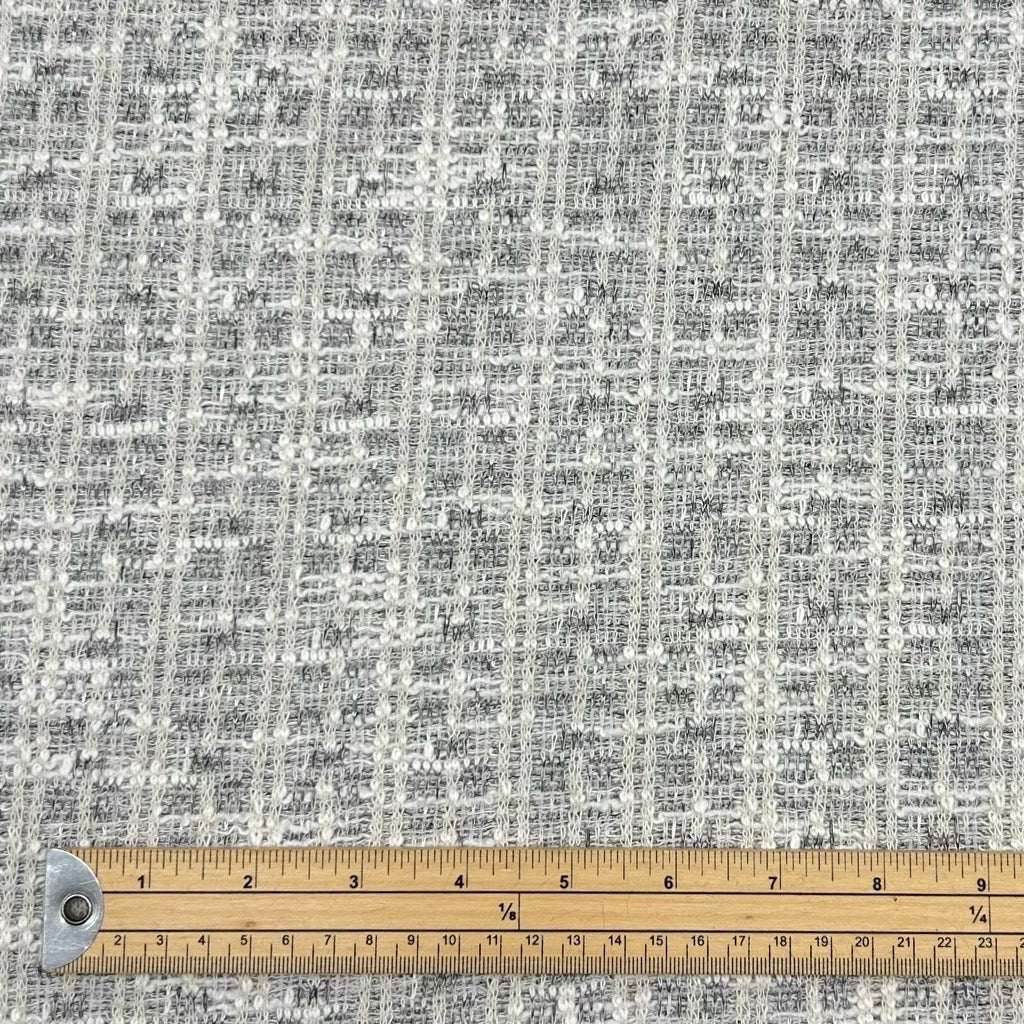 Classic Design Tweed Knit Fabric - Pound Fabrics