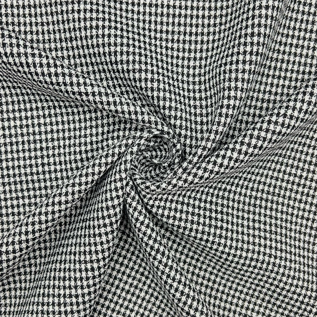 Classic Mini Dogtooth Woven Fabric