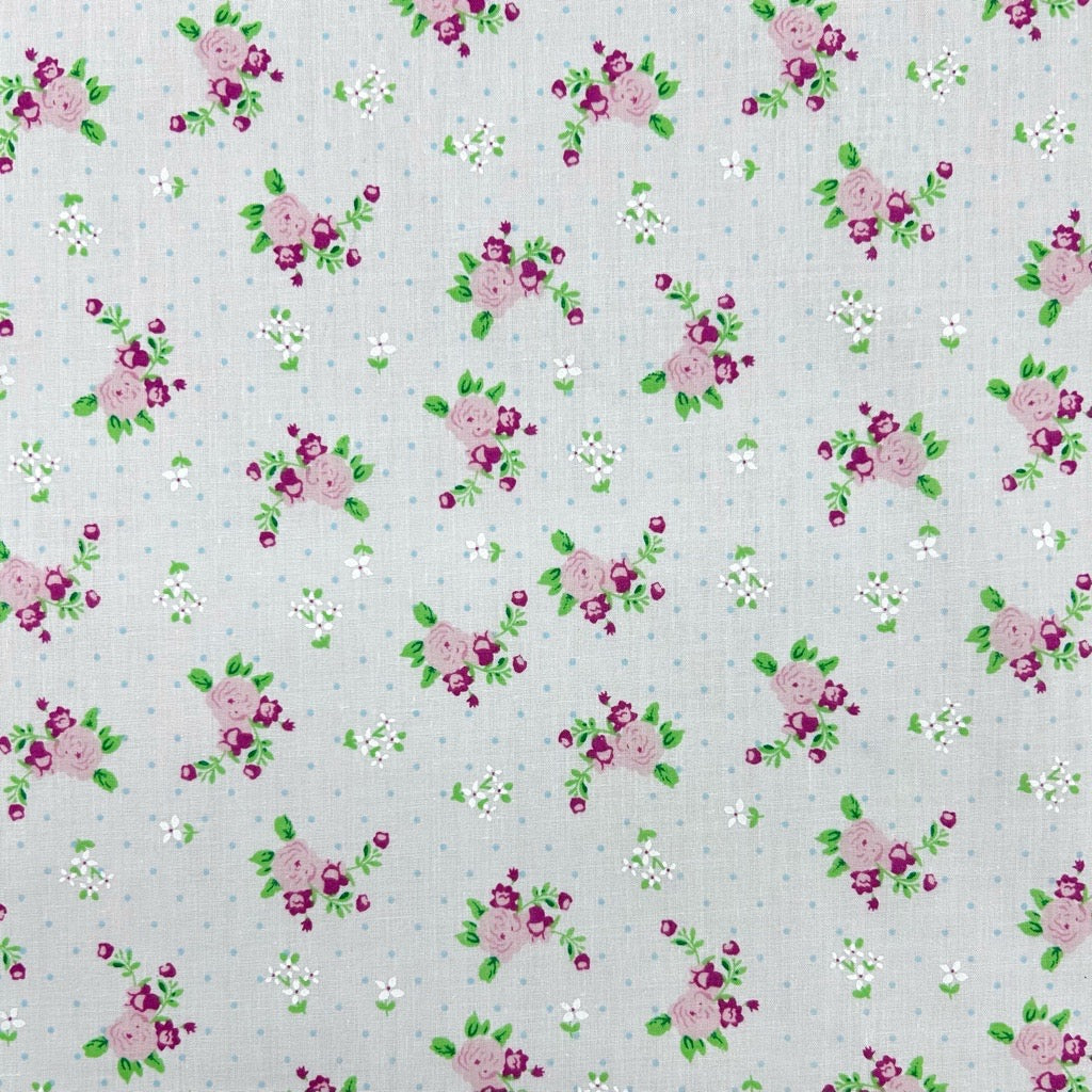 Country Garden Polycotton Fabric