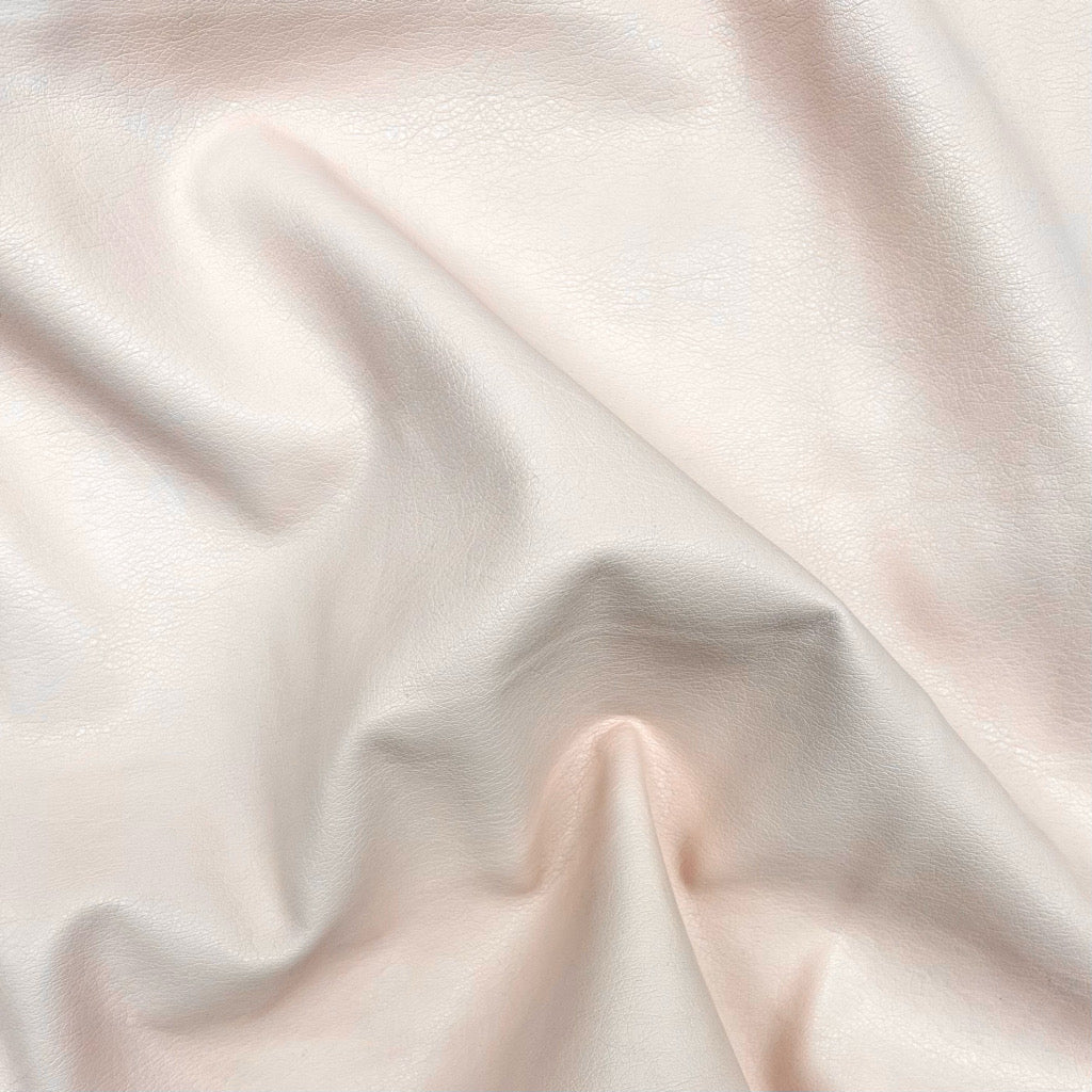Peach Upholstery Faux Leather Fabric