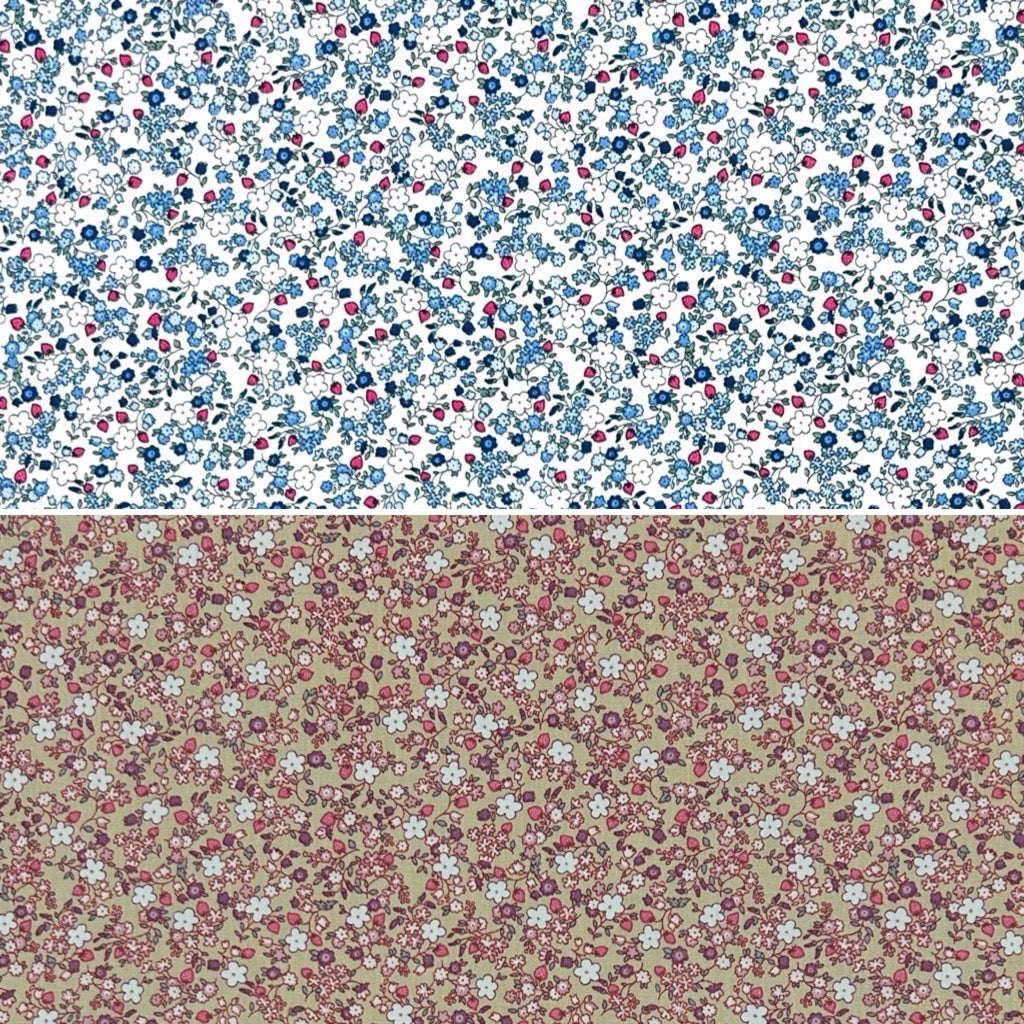 Mixed Floral Cotton Fabric - Pound Fabrics