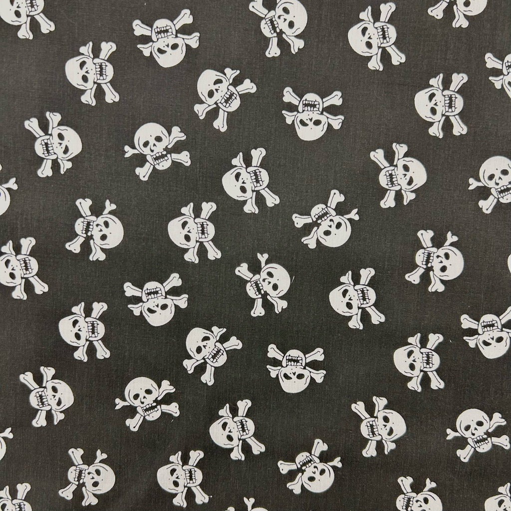 Small Skulls Polycotton Fabric