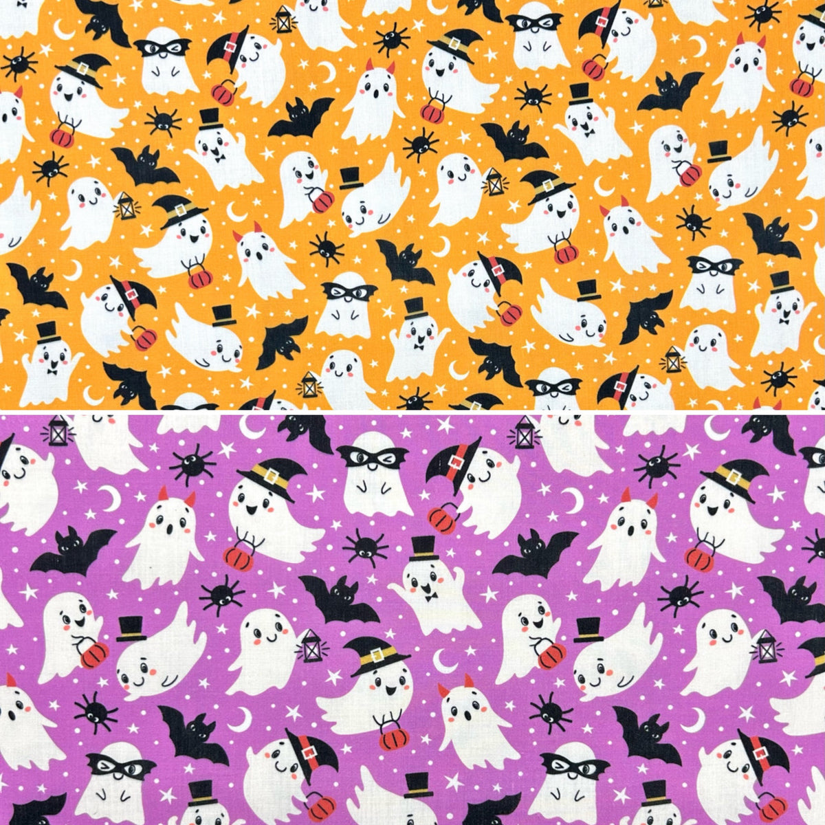 Little Ghosts Polycotton Fabric