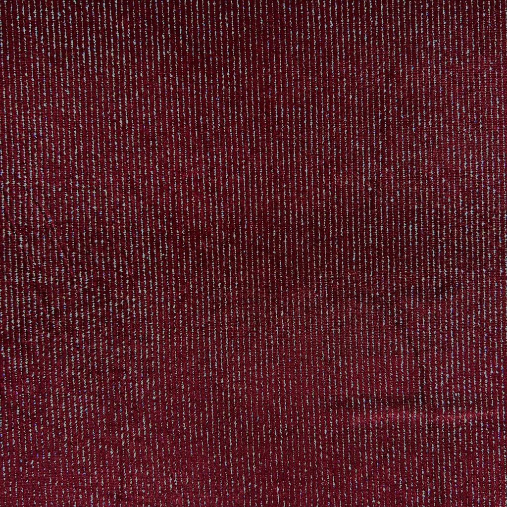 Shimmer Line Stretch Velvet Fabric