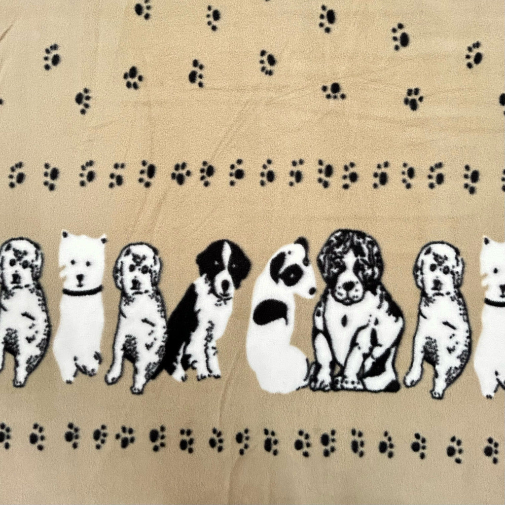 Dogs Squad Anti Pill Polar Fleece Fabric