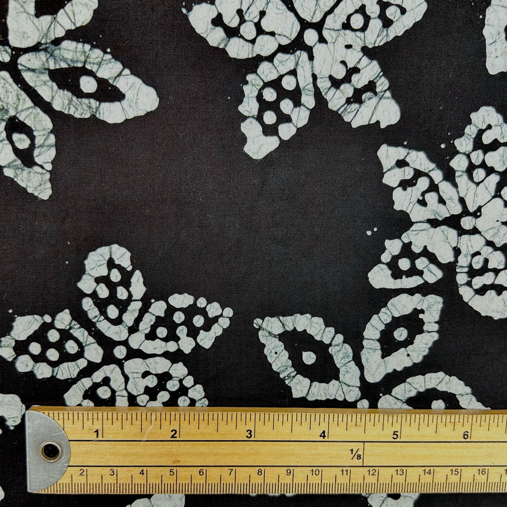 Petal Flourish Cotton Batik Fabric