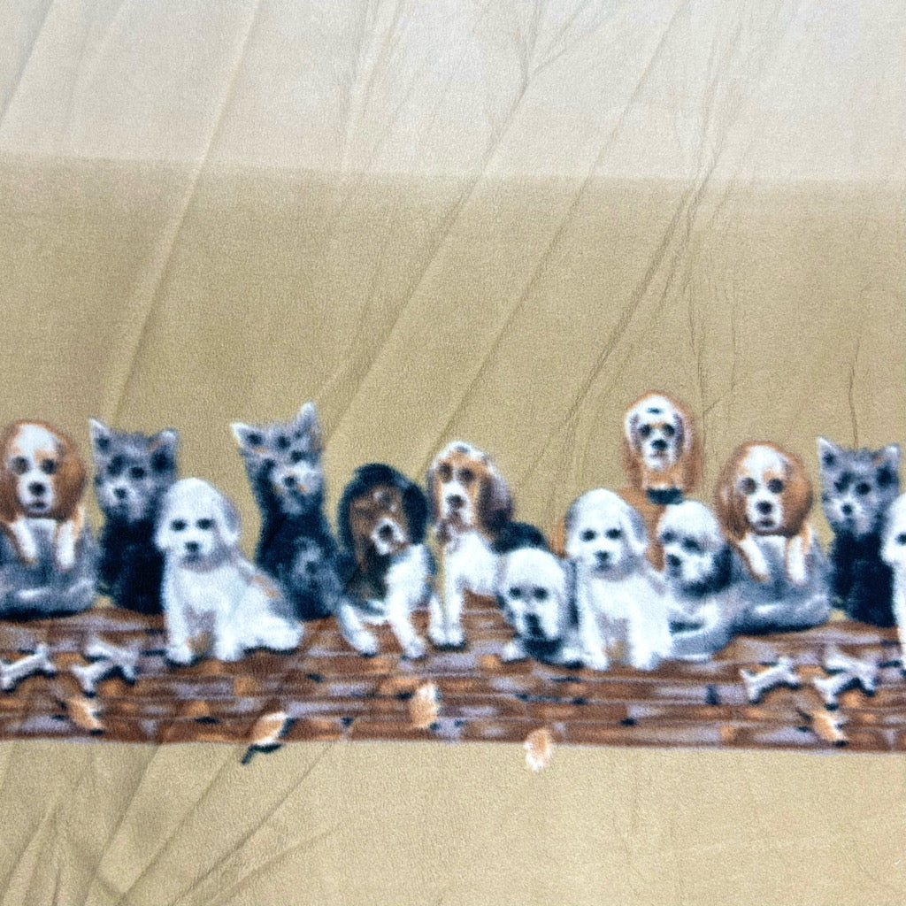 Little Puppies Anti Pill Polar Fleece Fabric