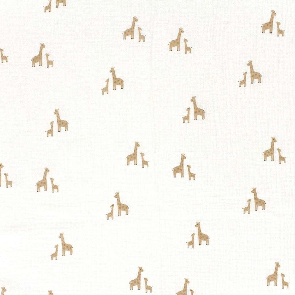 Giraffe Grove Double Gauze Fabric