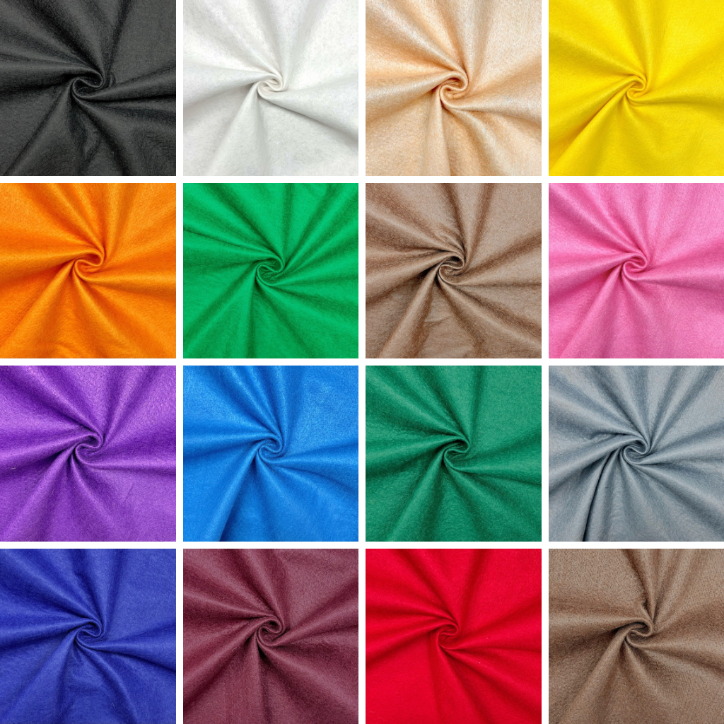 Soft Wool Blend Felt Fabric