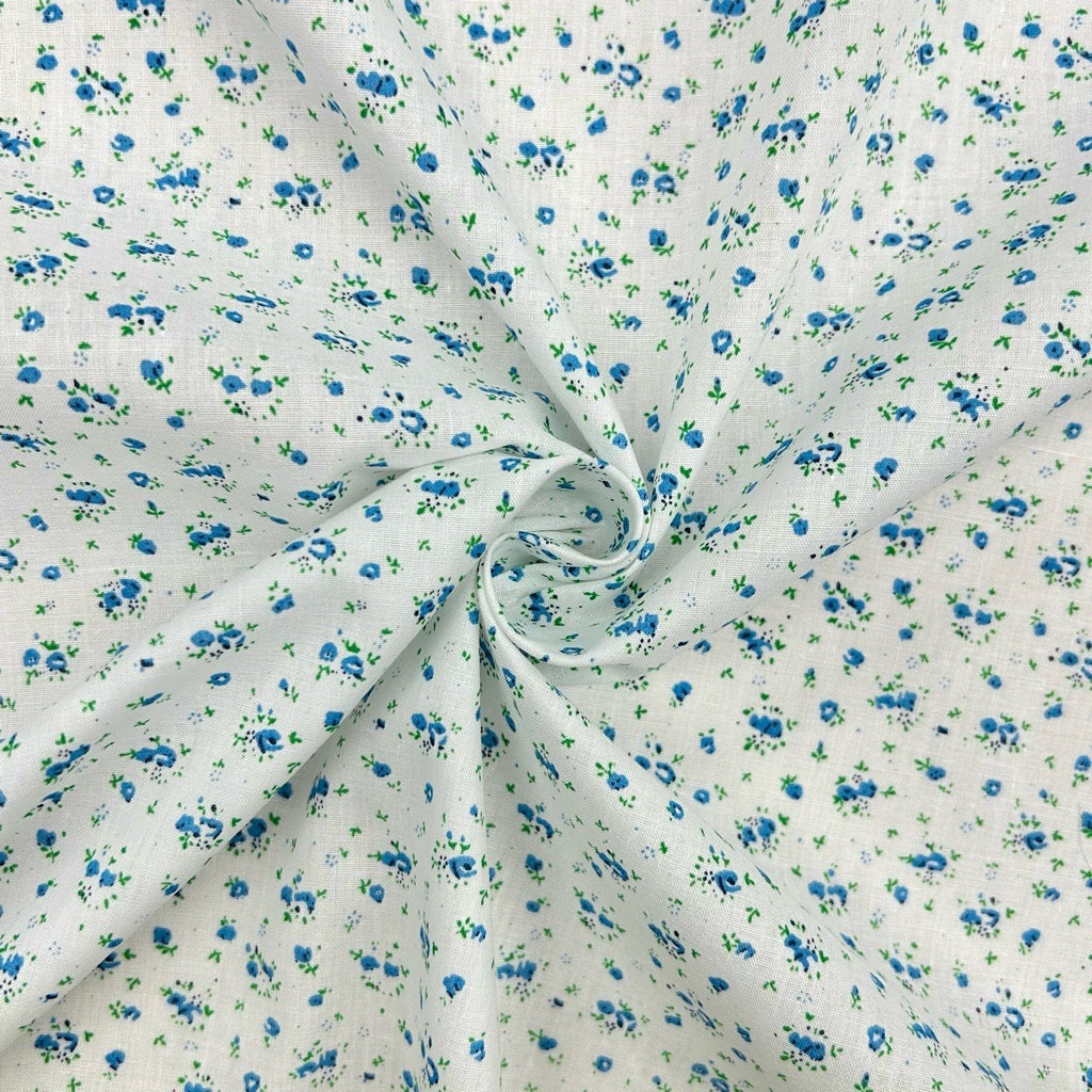 Bluebell Meadow Polycotton Fabric