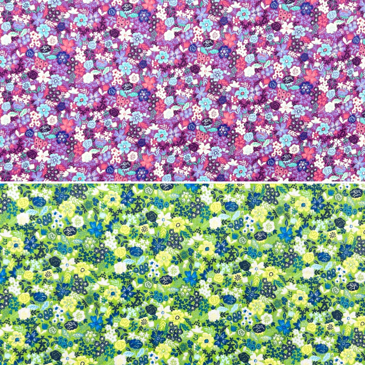 Botanic Delight Cotton Poplin Fabric