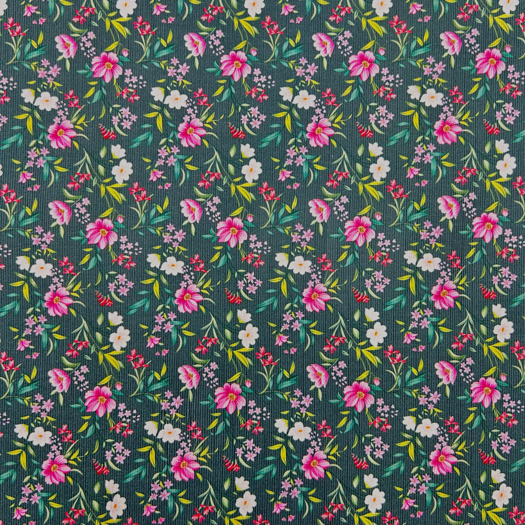 Botanical Blooms Needlecord Fabric