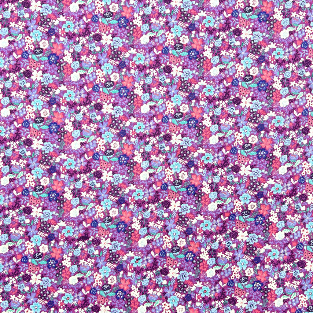 Botanic Delight Cotton Poplin Fabric