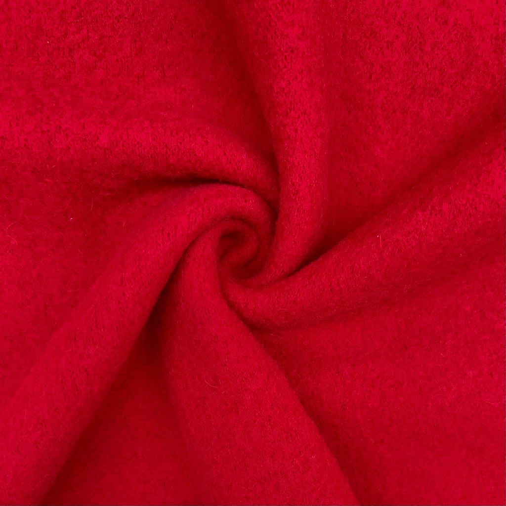 Plain 100% Virgin Wool Fleece Fabric