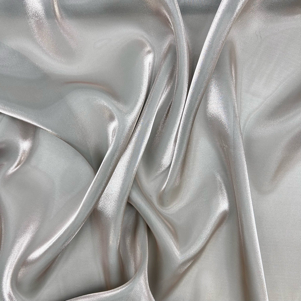 Plain Silver Lining Fabric
