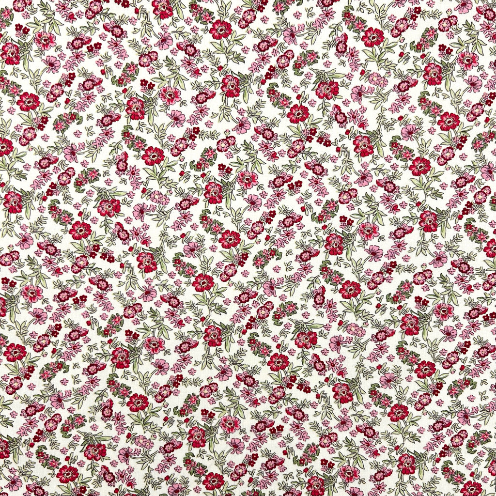 Daisy Lane Rose & Hubble Cotton Poplin Fabric