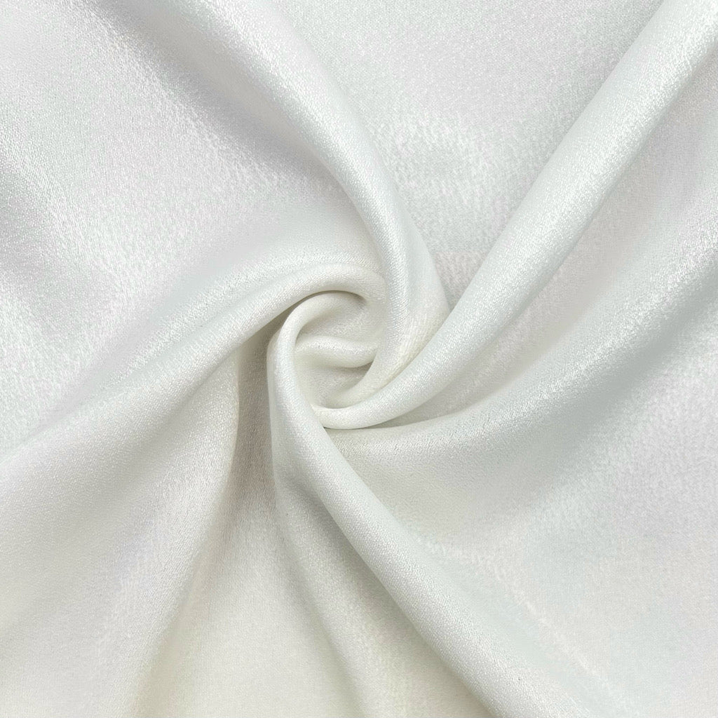 Silken Glow Crepe Back Satin Fabric