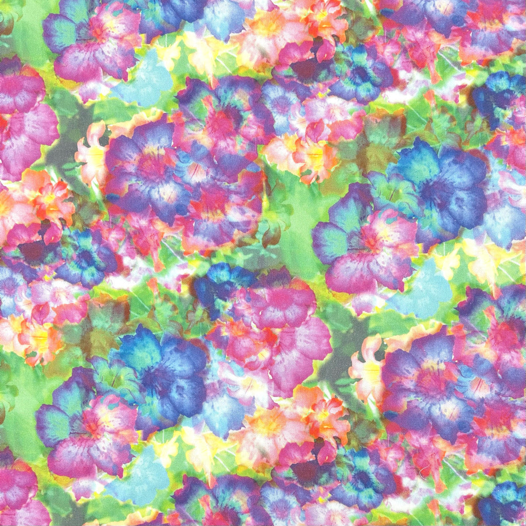 Blooming Canvas Stretch Denim Fabric