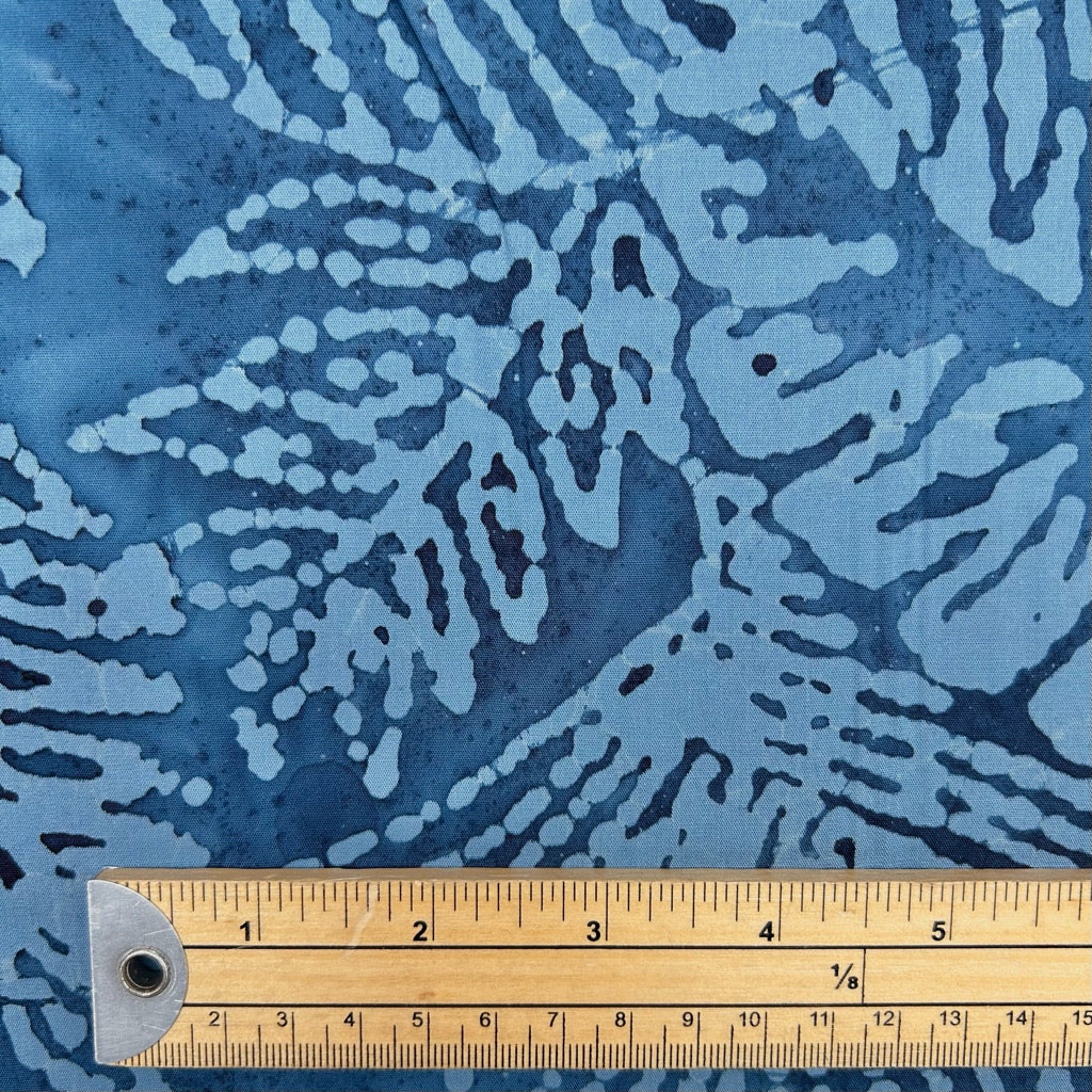 Leaf Impressions Cotton Batik Fabric