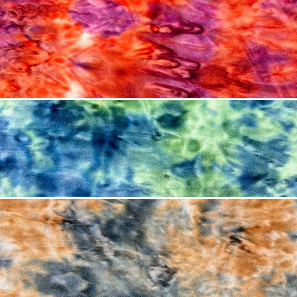 Sea Tones Stretch Velvet Fabric