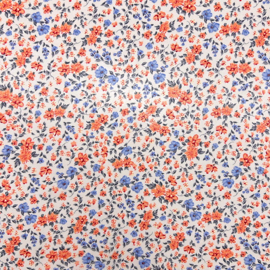 Blooming Field Chiffon Fabric
