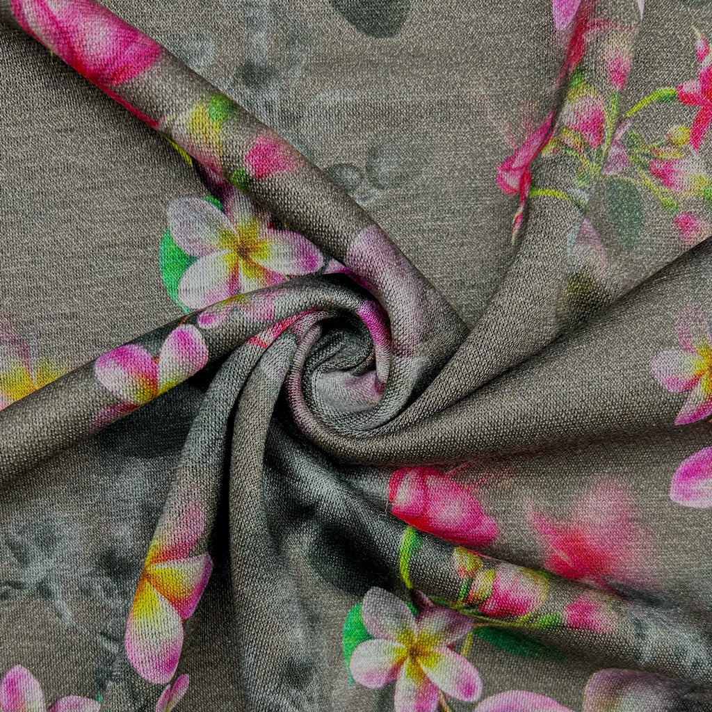 Hidden Paradise Digital Modal-Touch Jersey Fabric