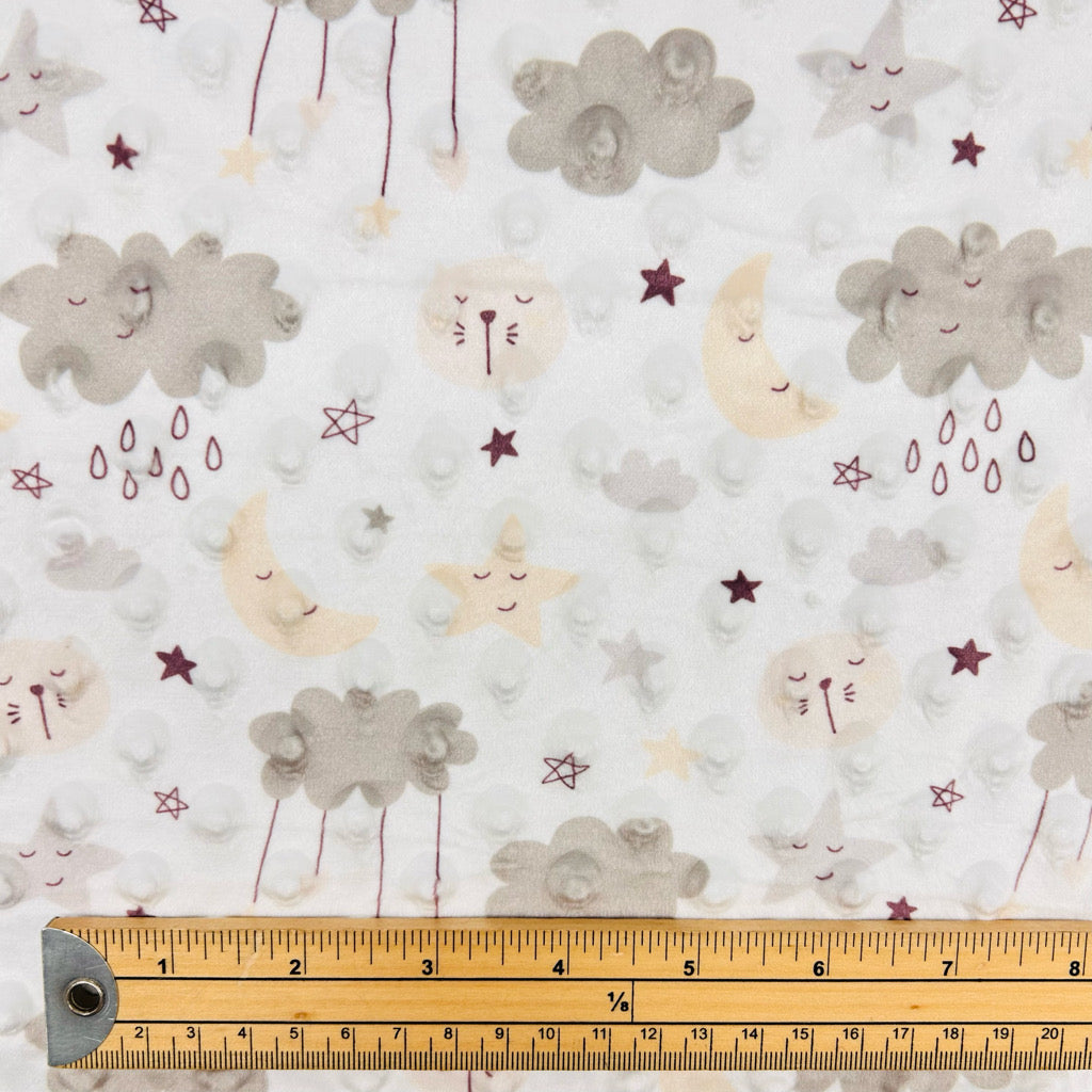 Rainy Night Dimple Fleece Fabric