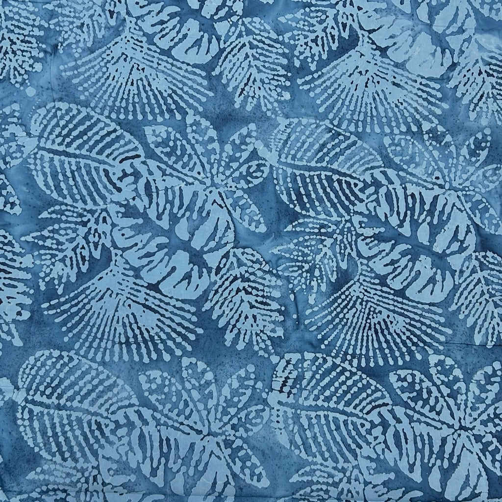 Leaf Impressions Cotton Batik Fabric