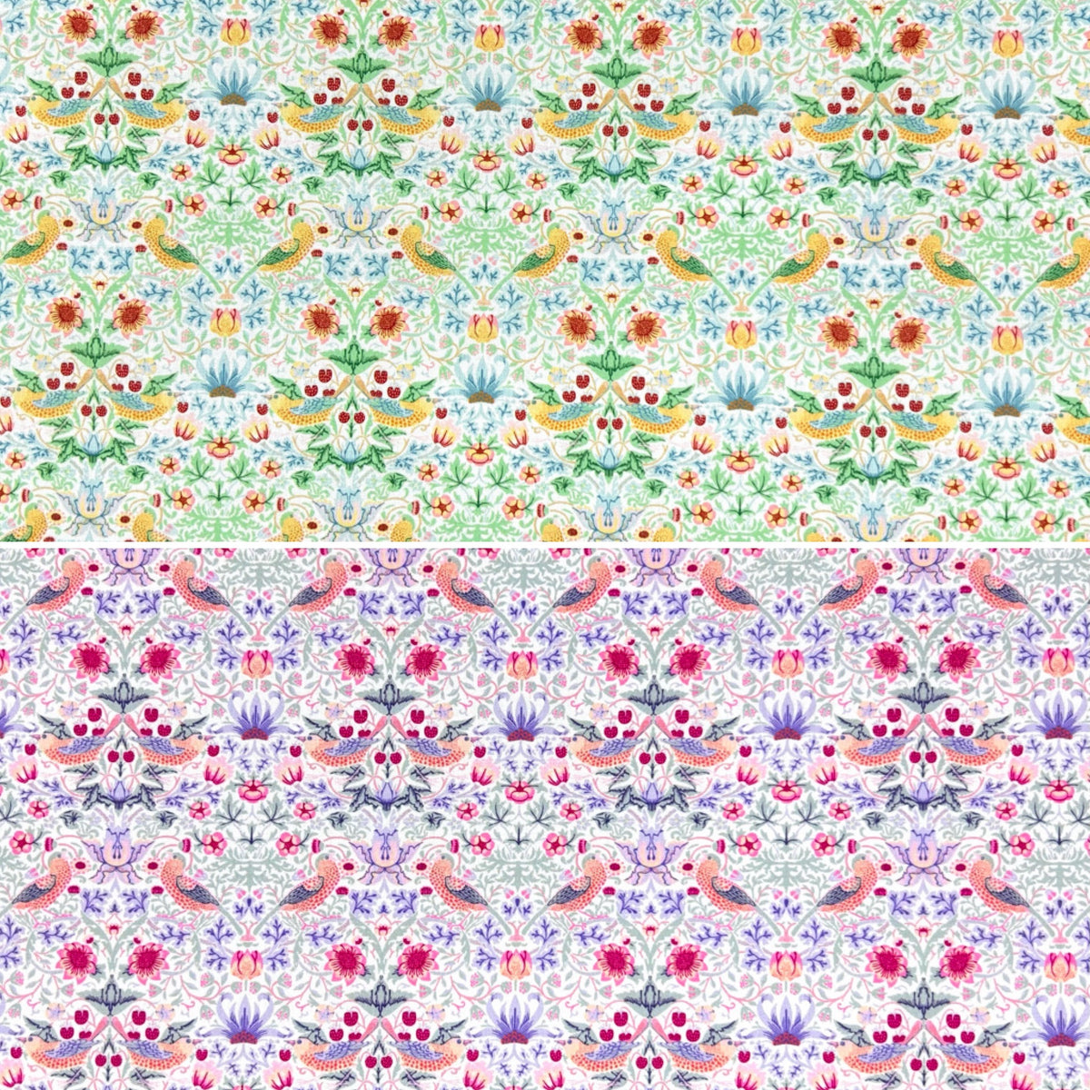 Bird Song Polycotton Fabric