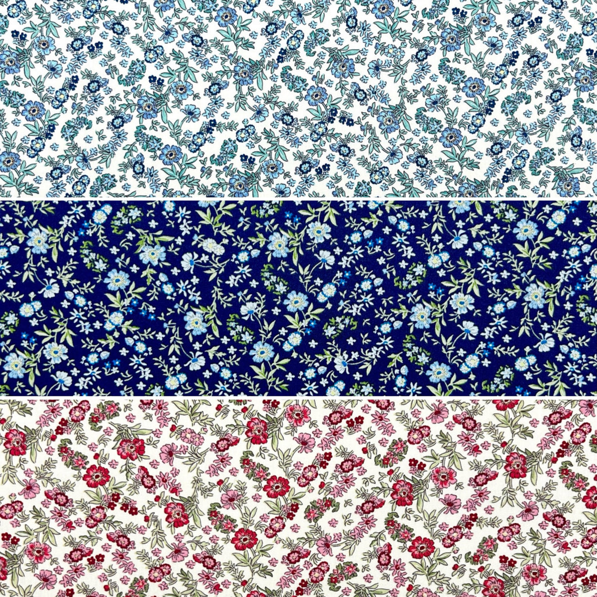 Daisy Lane Rose & Hubble Cotton Poplin Fabric