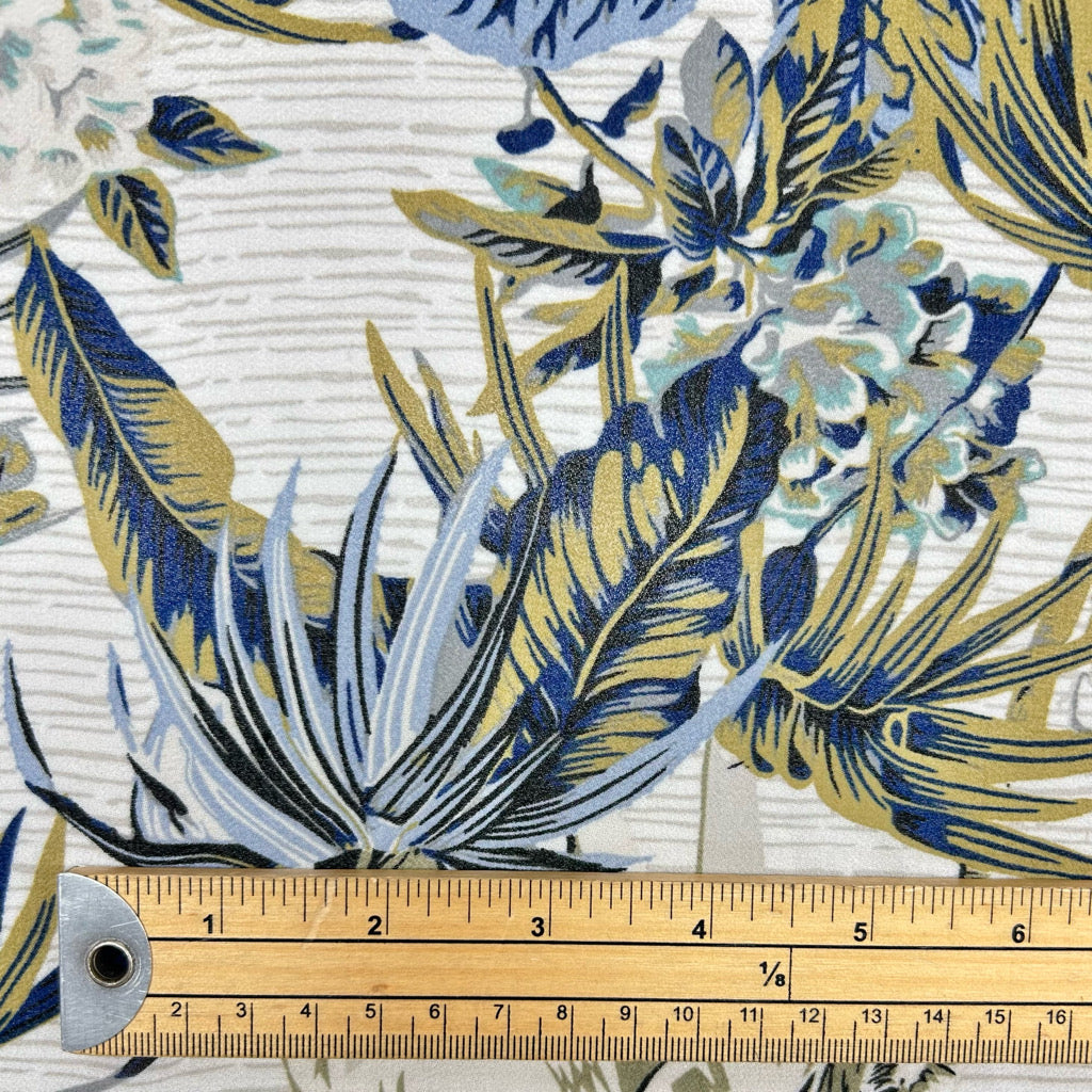 Jungle Escape Chiffon Fabric