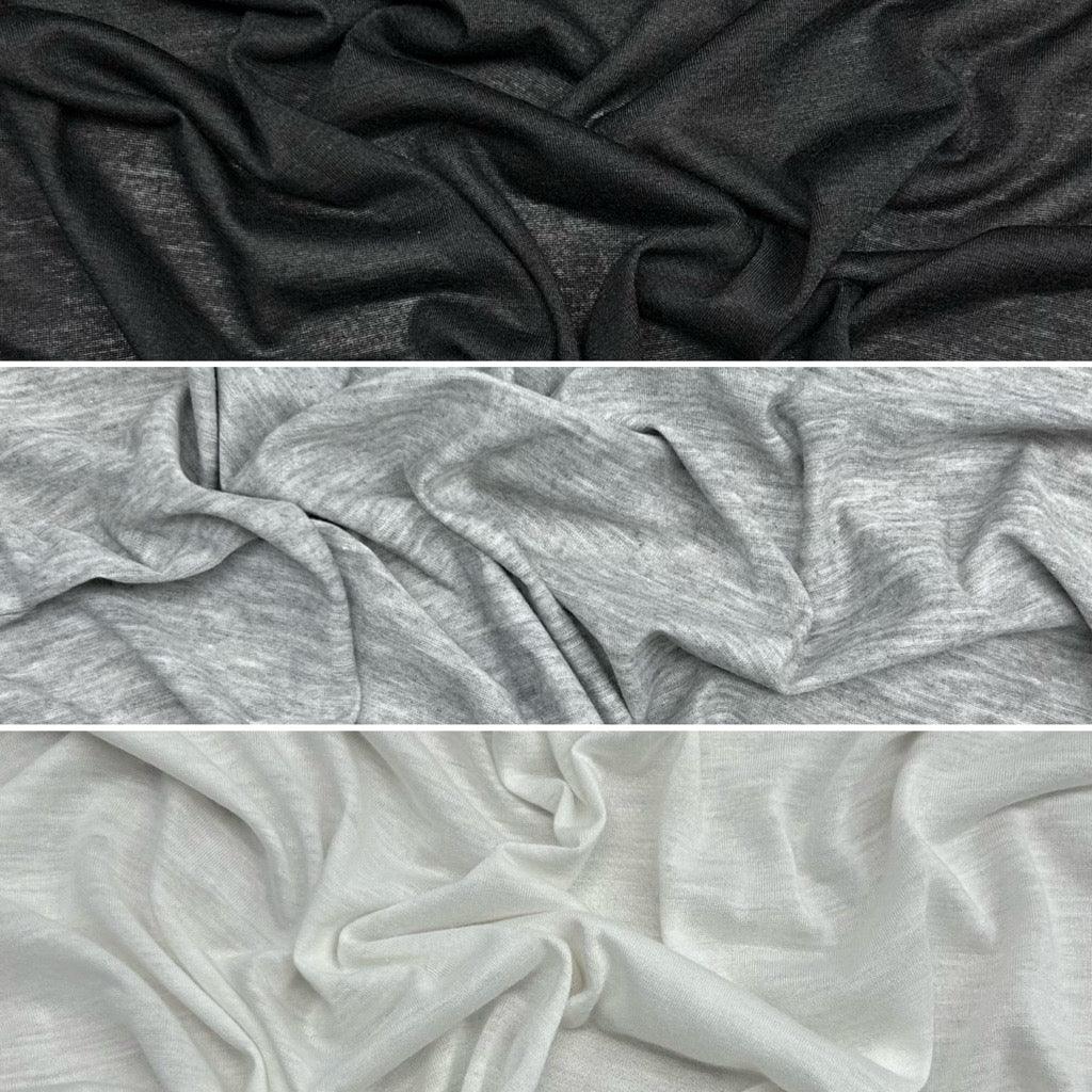 Lightweight Variegated PolyViscose Jersey Fabric - Pound Fabrics